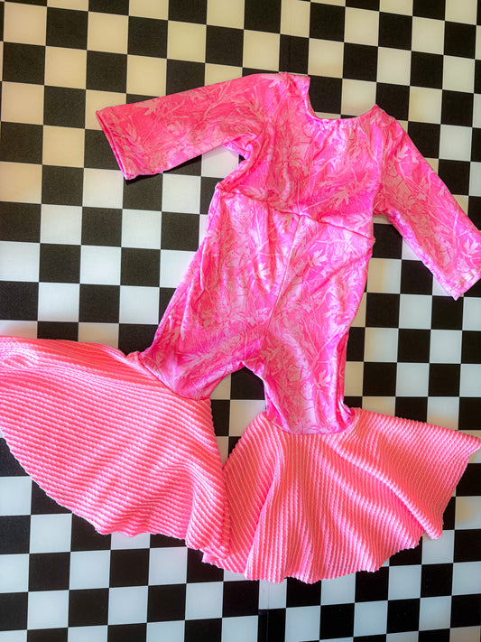 Long sleeve bell romper