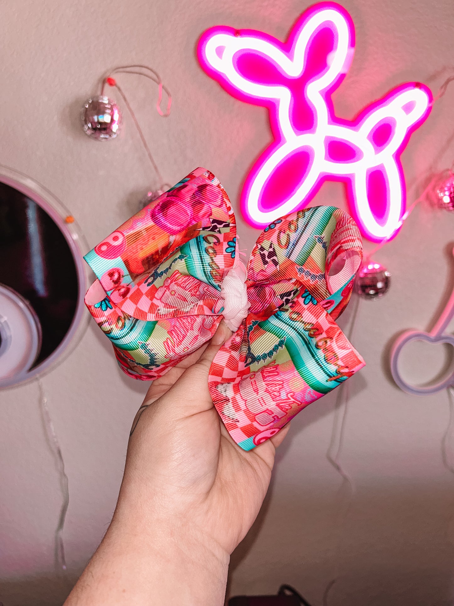 Big Ribbon Bow on clip or nylon