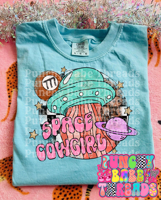 Space Cowgirl Adult Graphic