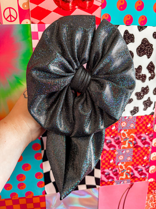 Black Shimmer Bow