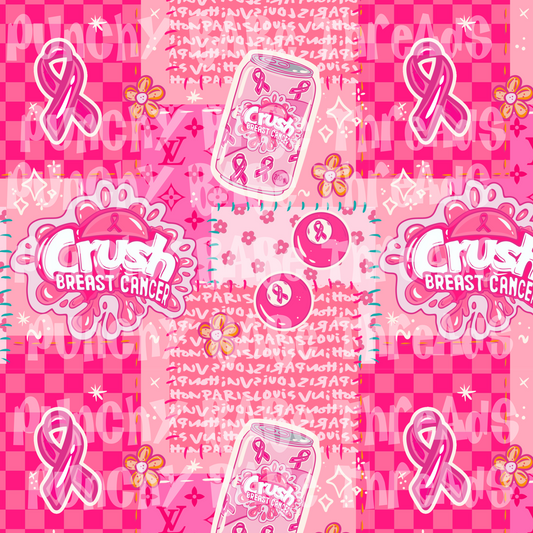 Crush Breast Cancer Bow