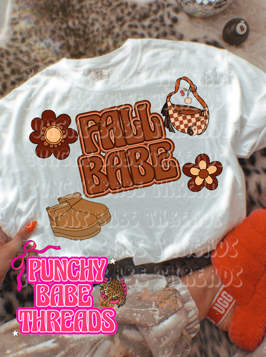 Fall Babe Kids Graphic