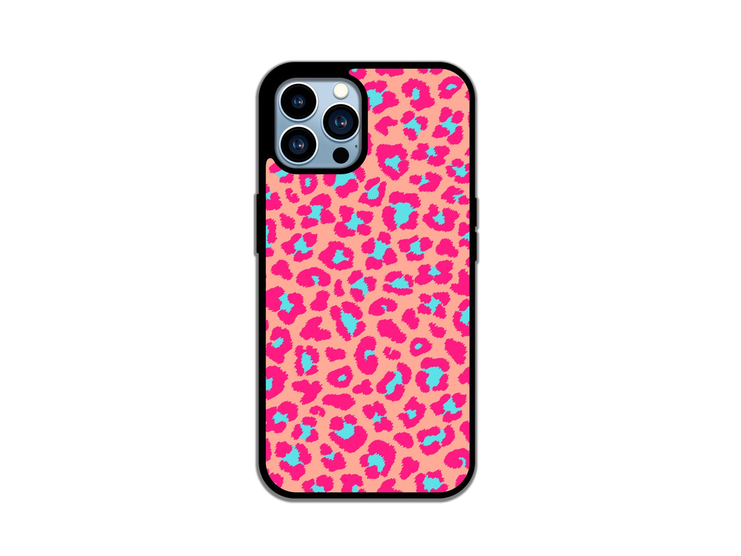 Orange Leopard Phone Case