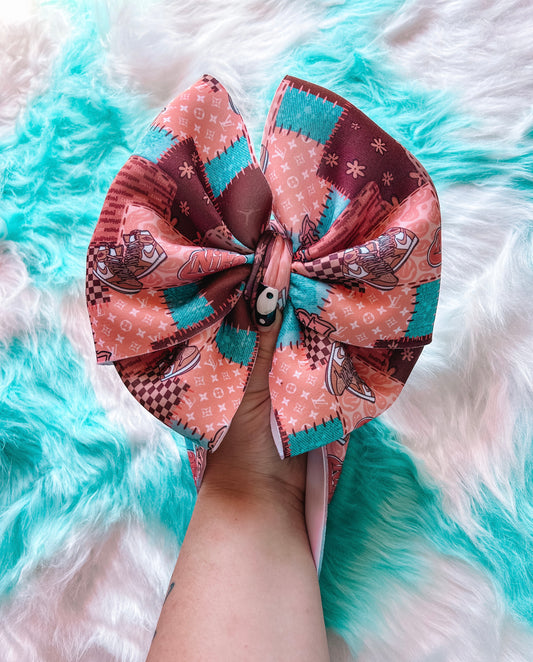 Baby Pink Shoes Bow