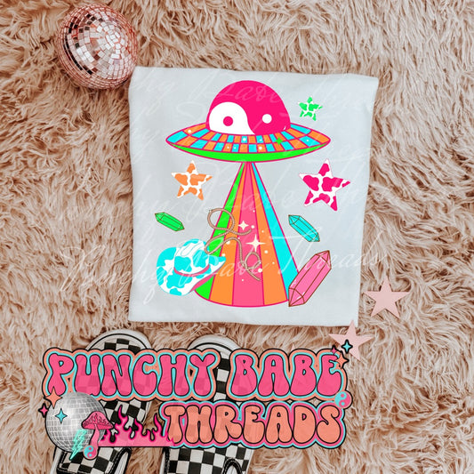 Cowgirl Space Kids Graphic