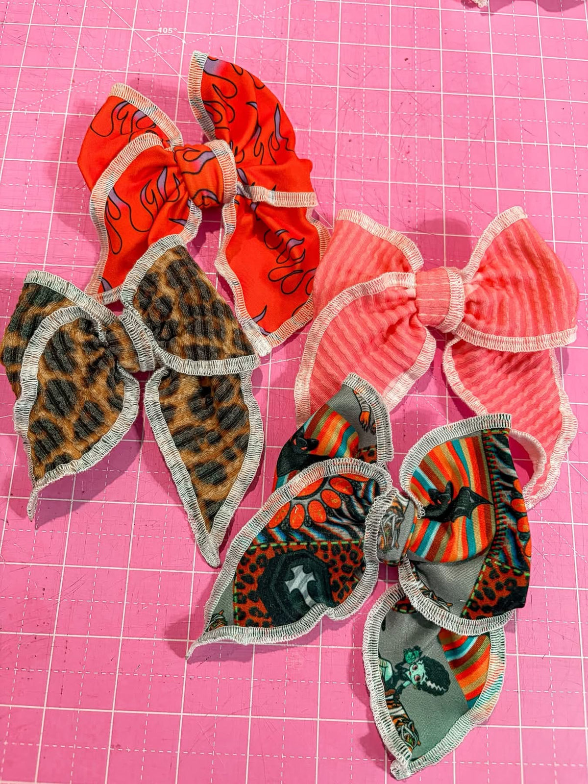 Bundle of sailors on clip
