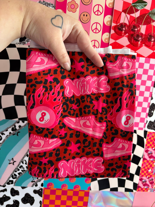 Pink Shoes 8 Ball Handmade