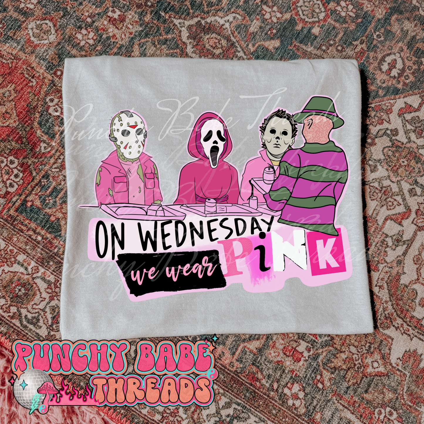 We wear pink Kids Graphic