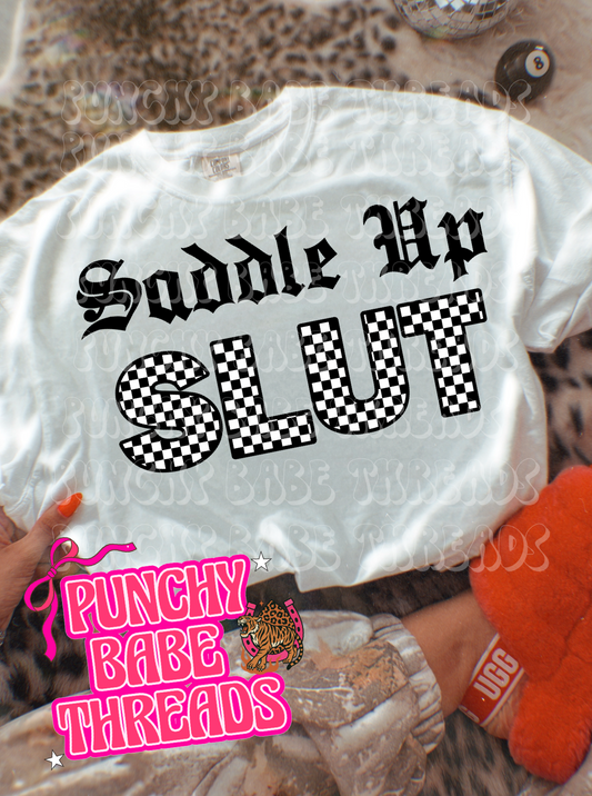 Saddle Up Adult Graphic