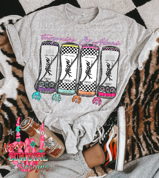 Turquoise & Drink Adult Graphic
