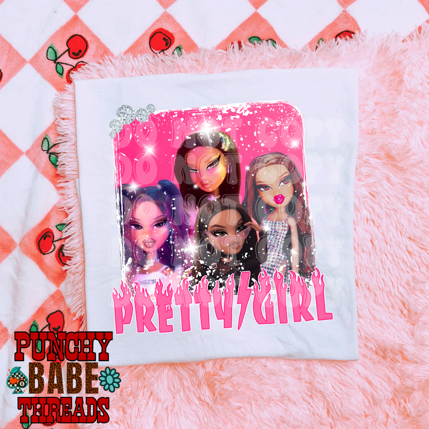 Pretty Girl Kids Graphic