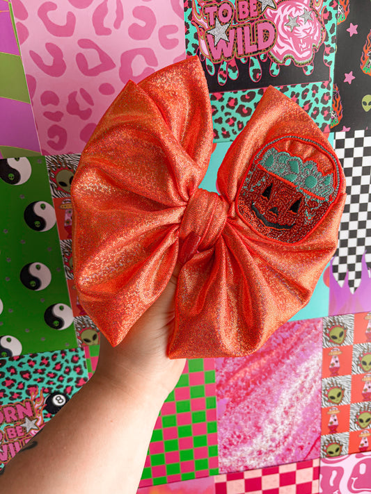 Jewels Pumpkin Patch Bow
