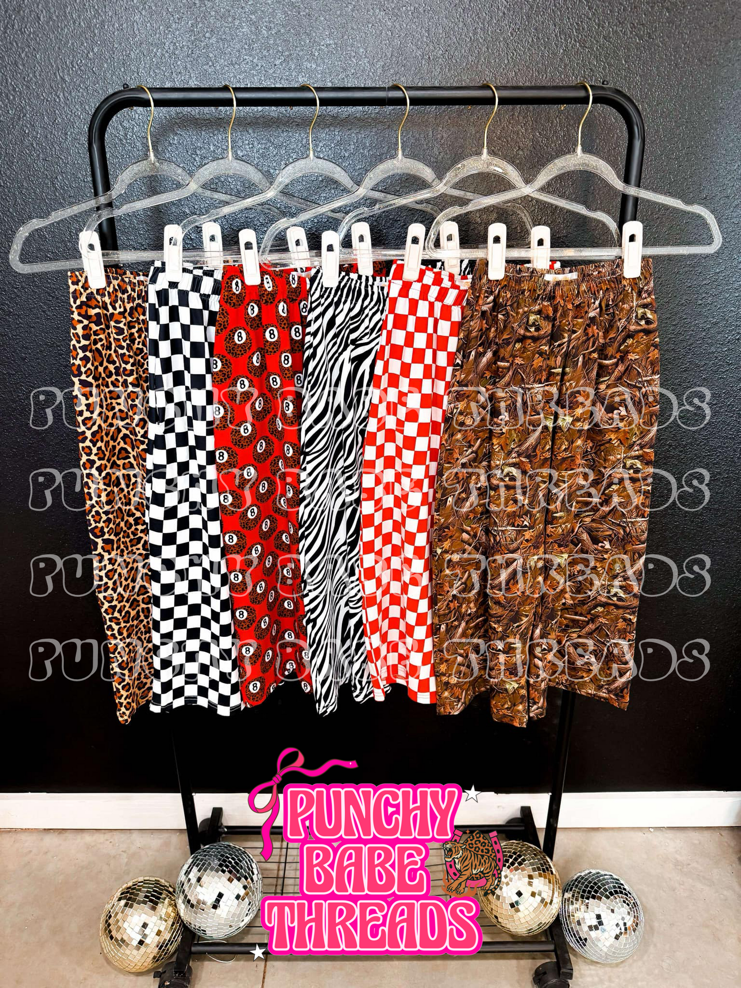 18/24m checkered Babe wide Pants