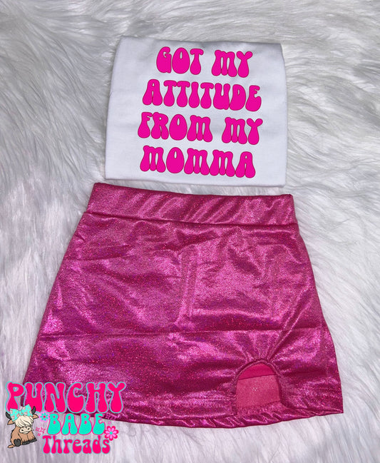 Pink Disco Skirt