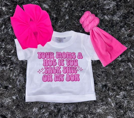 Talk Sh*t on my Bow Kids Tee