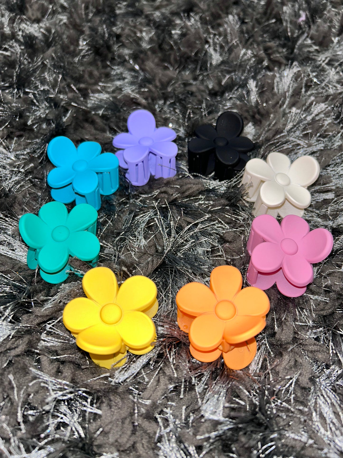 Small Floral Hair Clip