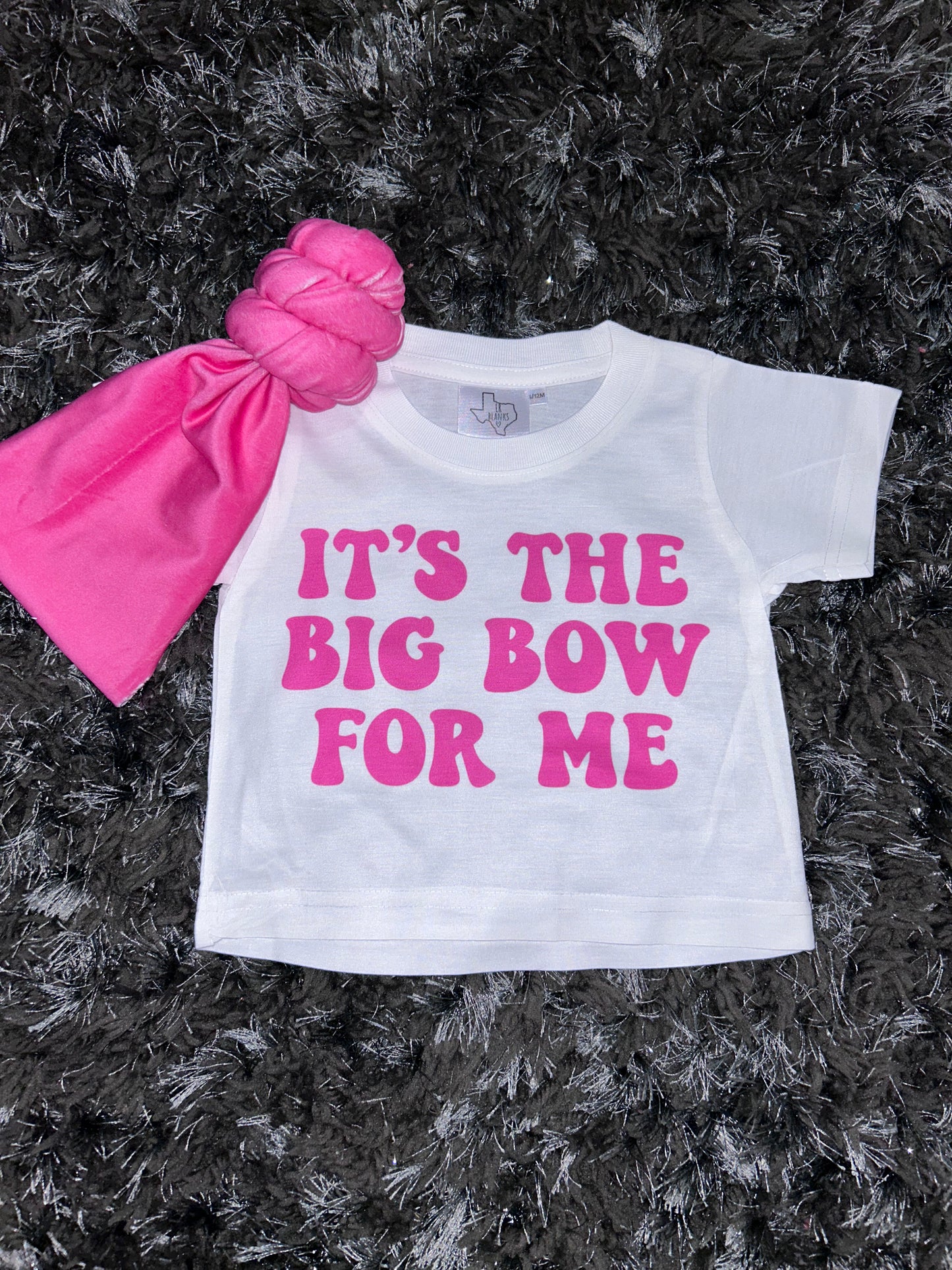 It’s the big bow for me Kids Tee