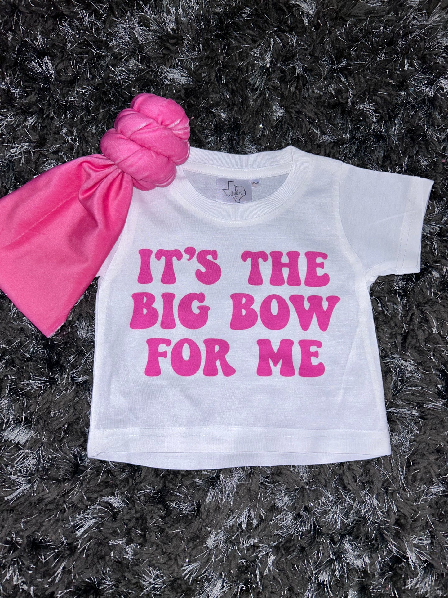 It’s the big bow for me Kids Tee